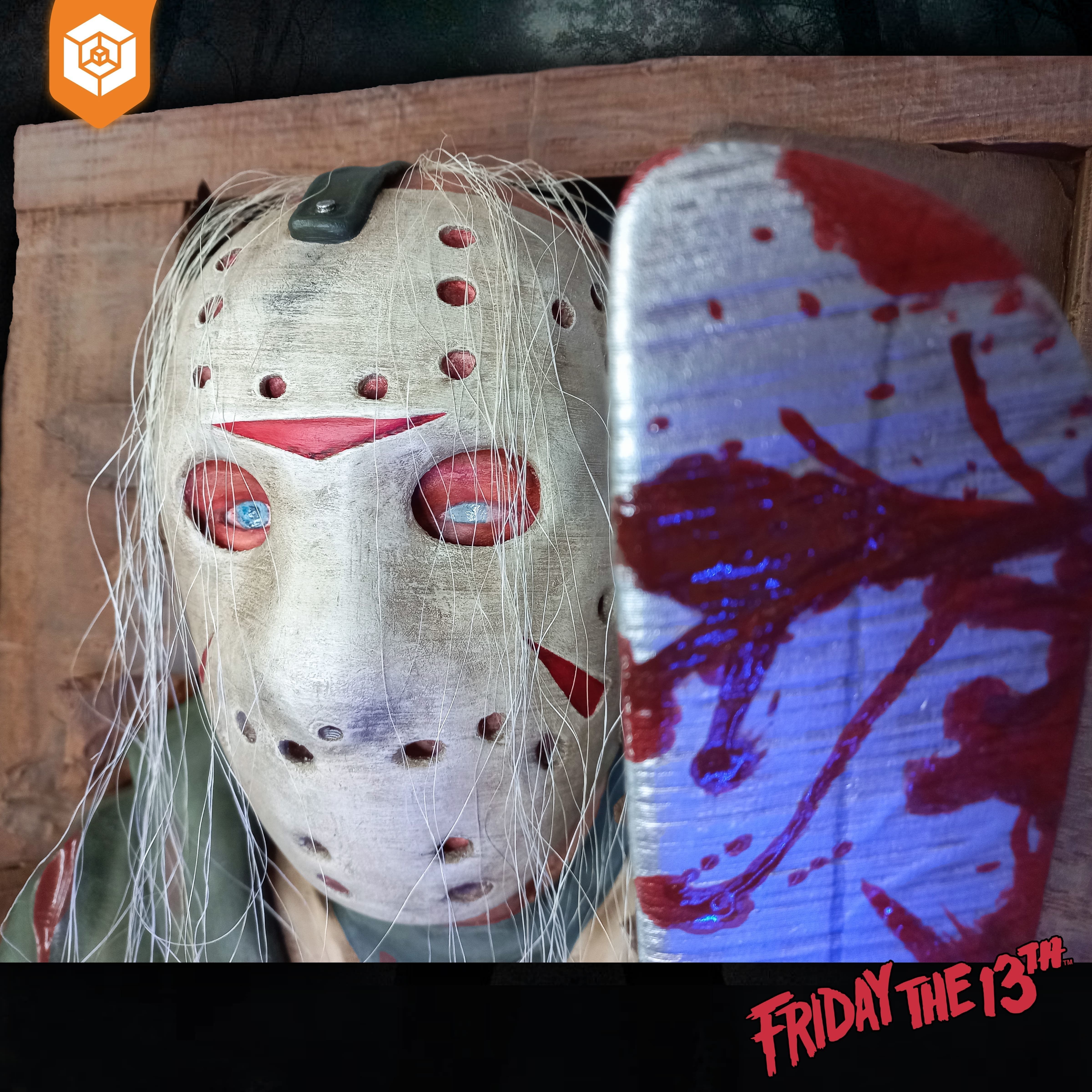 Jason Voorhees - Friday The 13th Wall Breaker 3D print model_9