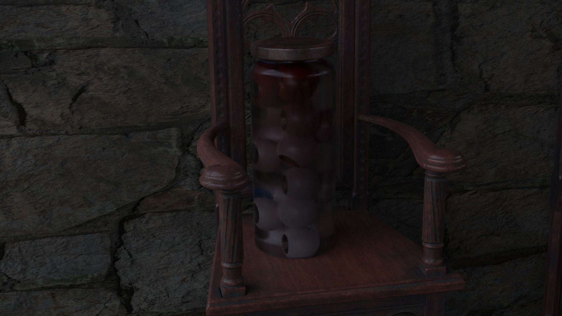 Alchemists Workshop 3D model_13