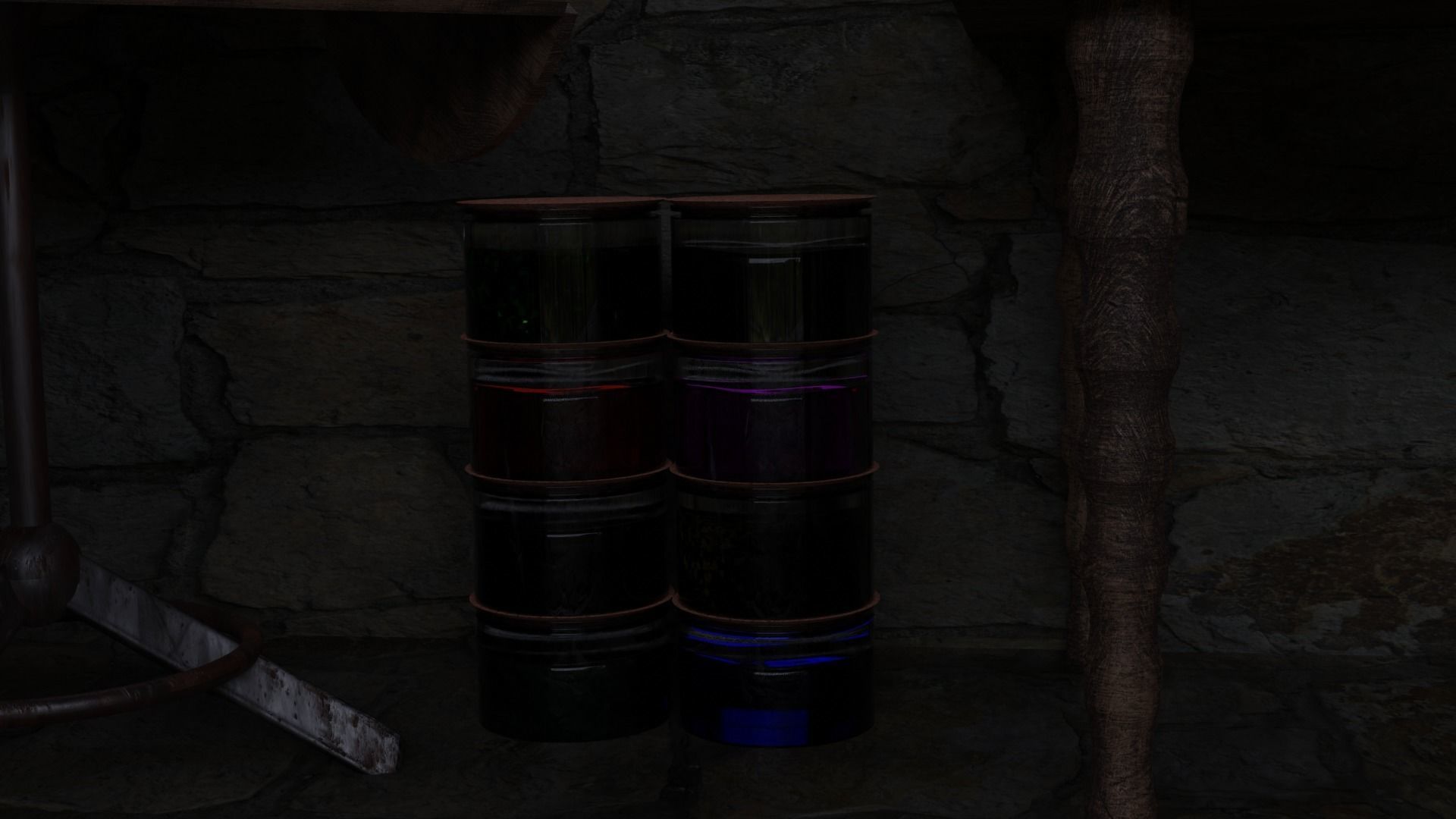 Alchemists Workshop 3D model_8