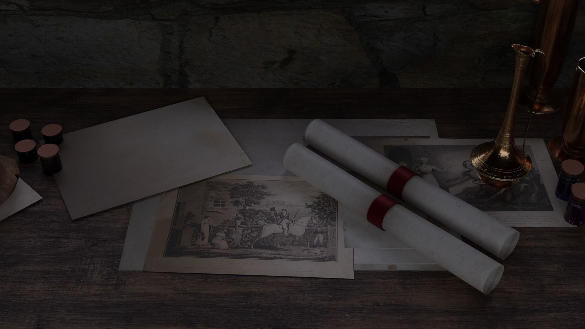 Alchemists Workshop 3D model_5