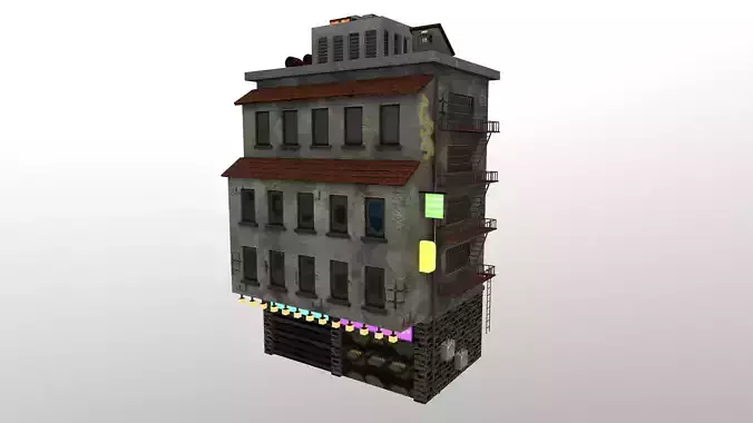 Cyberpunk City - Building 42