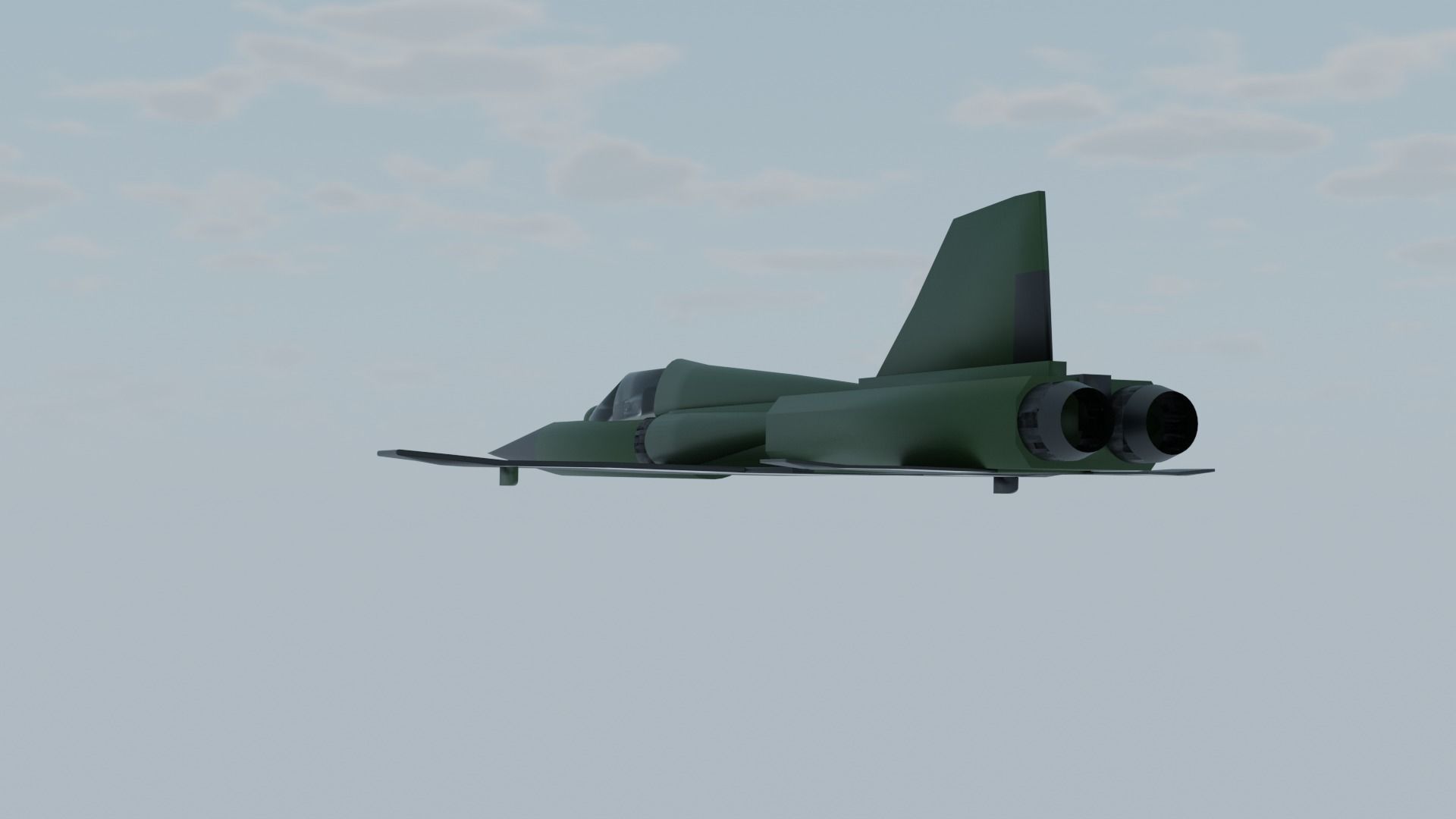 Fighter Jet Free 3D model_1