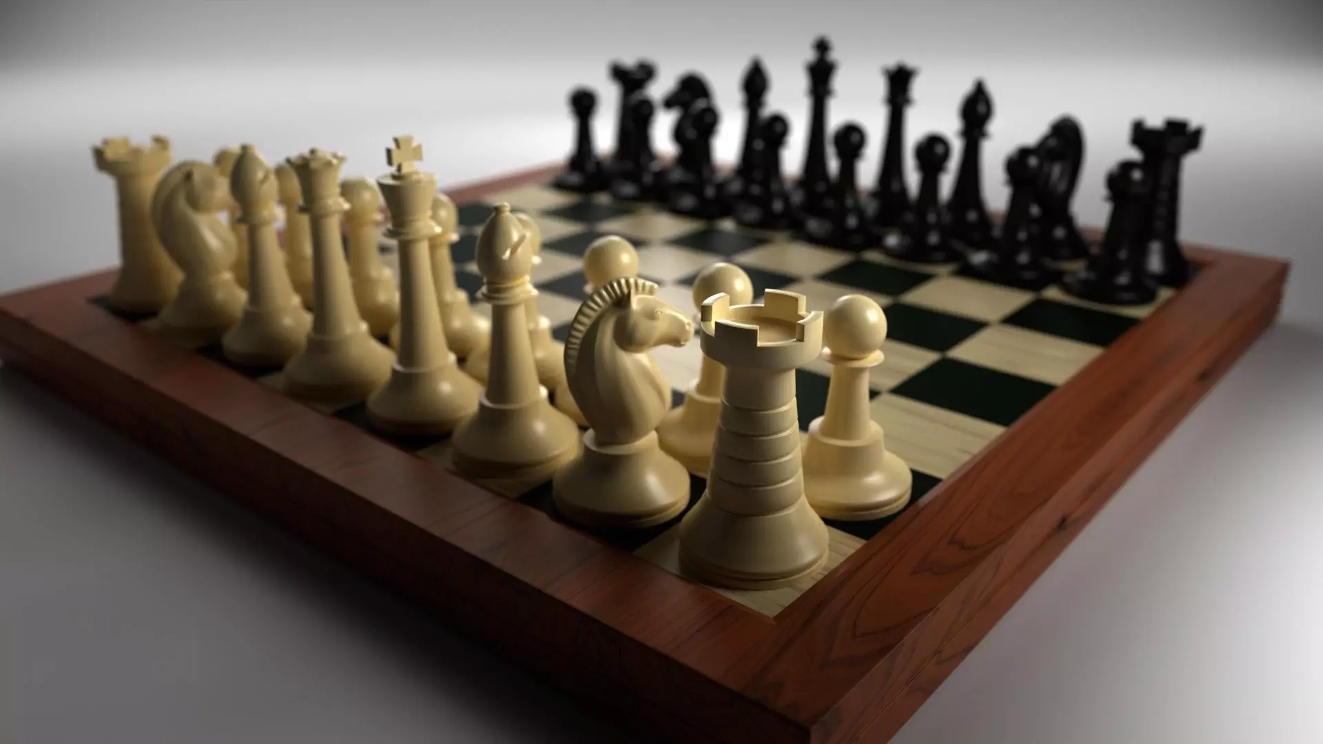 CHESS pieces 3D model