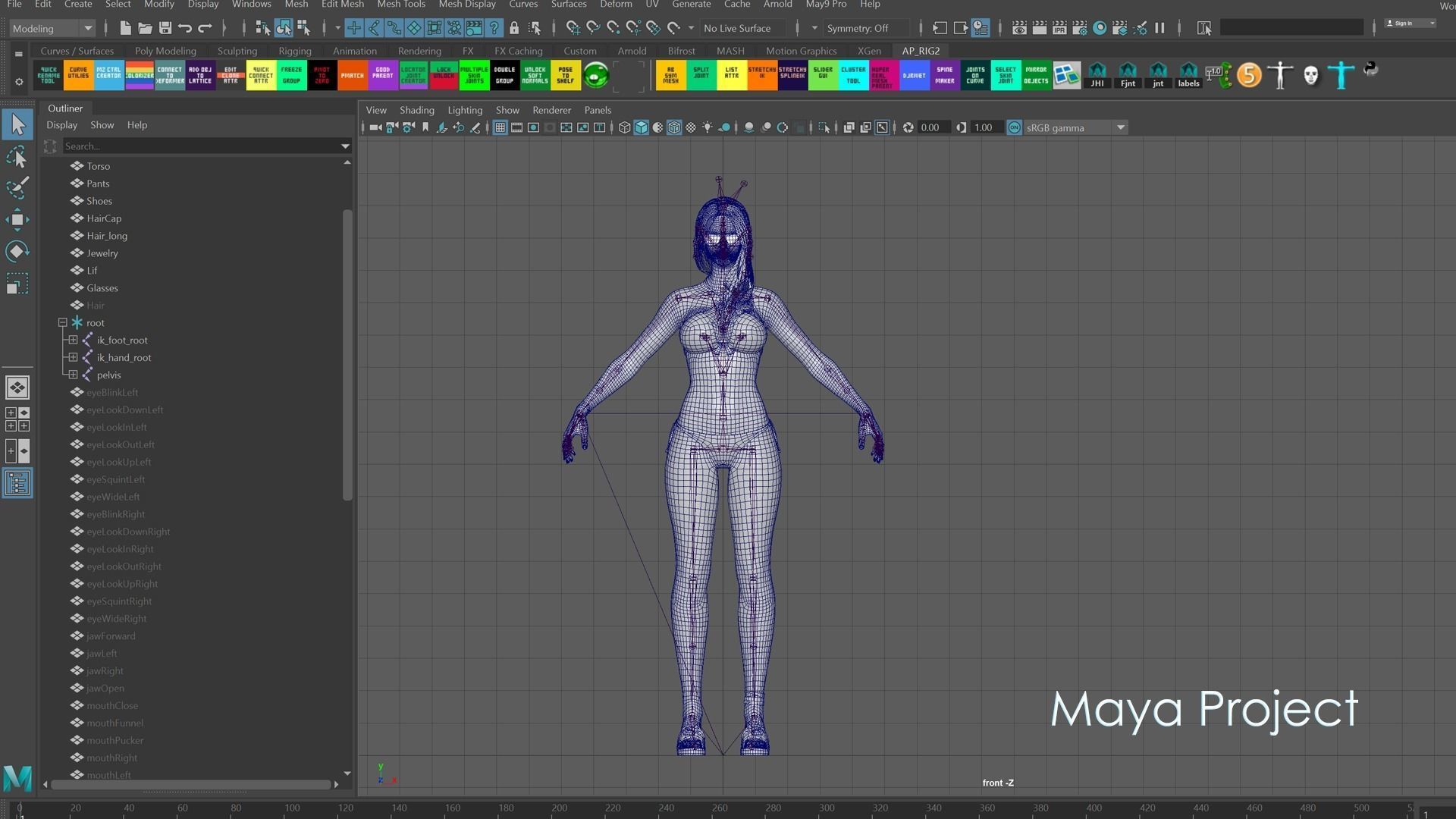 Girls in Swimsuits - Cute Stylized Characters Beach Casual Girls Low-poly 3D model_31