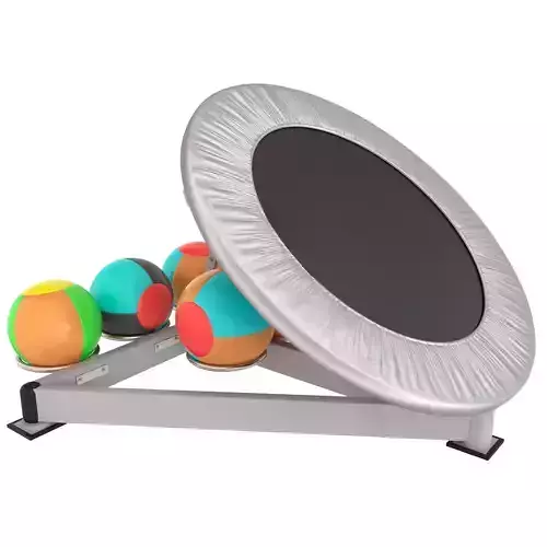 Medical Ball medball sports equipment trampoline 3D model