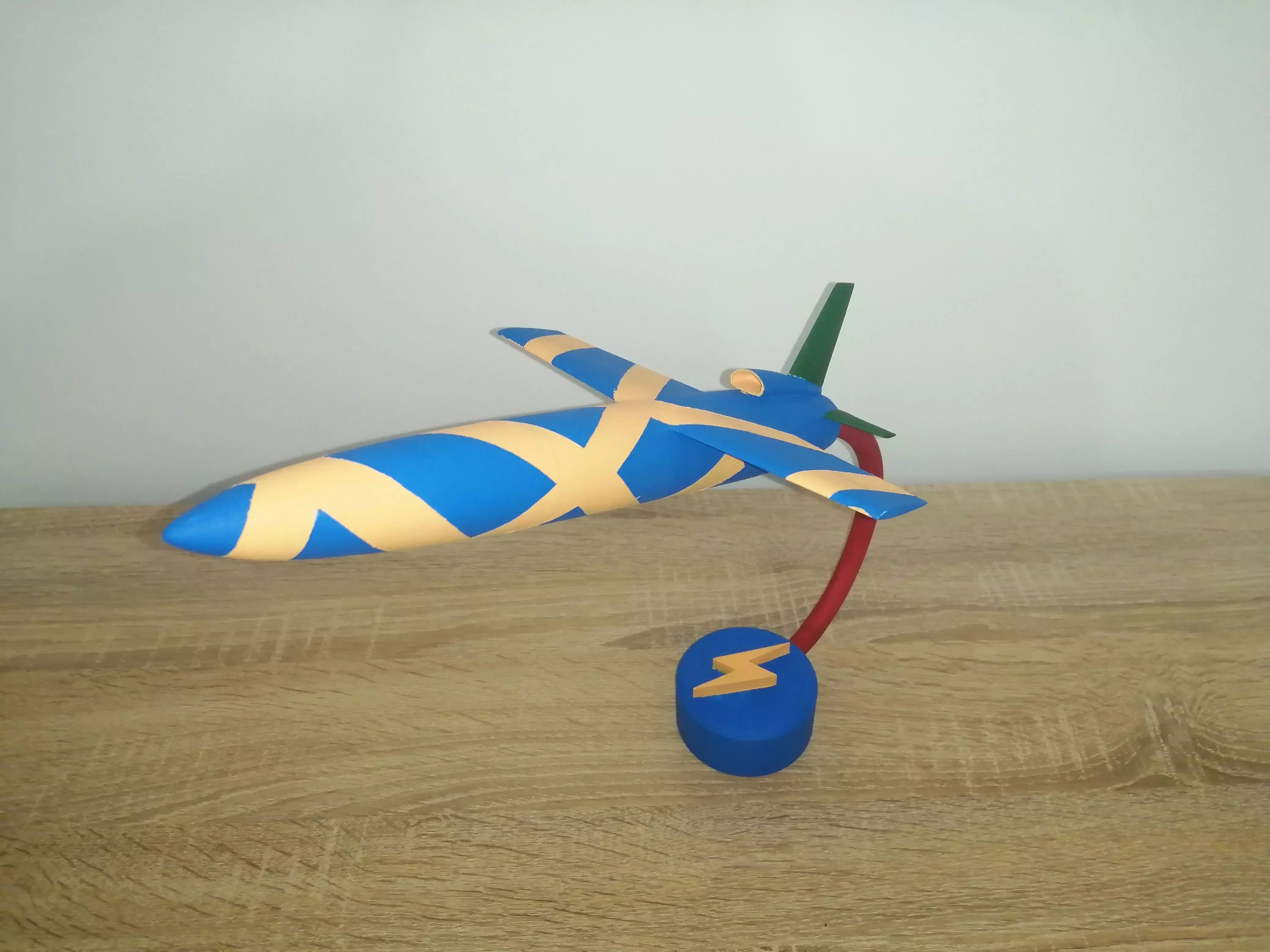 TUSAS SIMSEK IHA - Flying Home Decor 3D Print Airplane UAV 3D print model