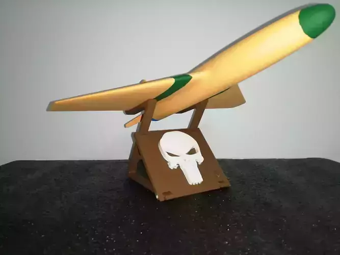 TUSAS TURNA IHA - Flying Home Decor 3D Print Airplane UAV 3D print model