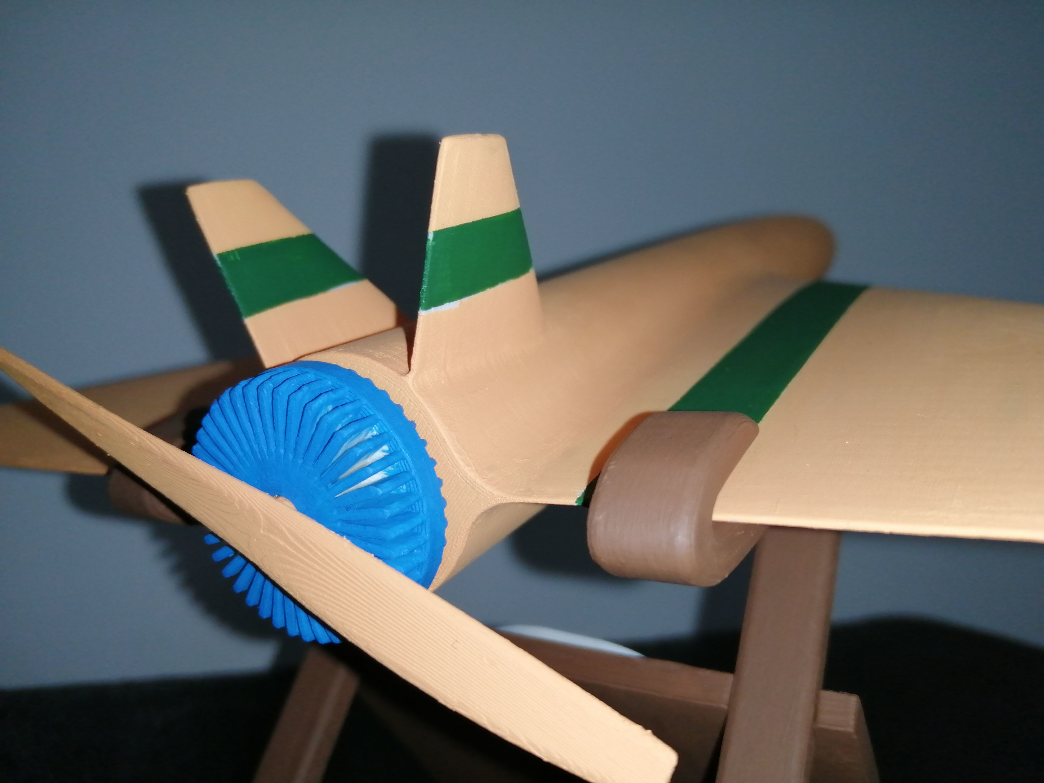 TUSAS TURNA IHA - Flying Home Decor 3D Print Airplane UAV 3D print model_16