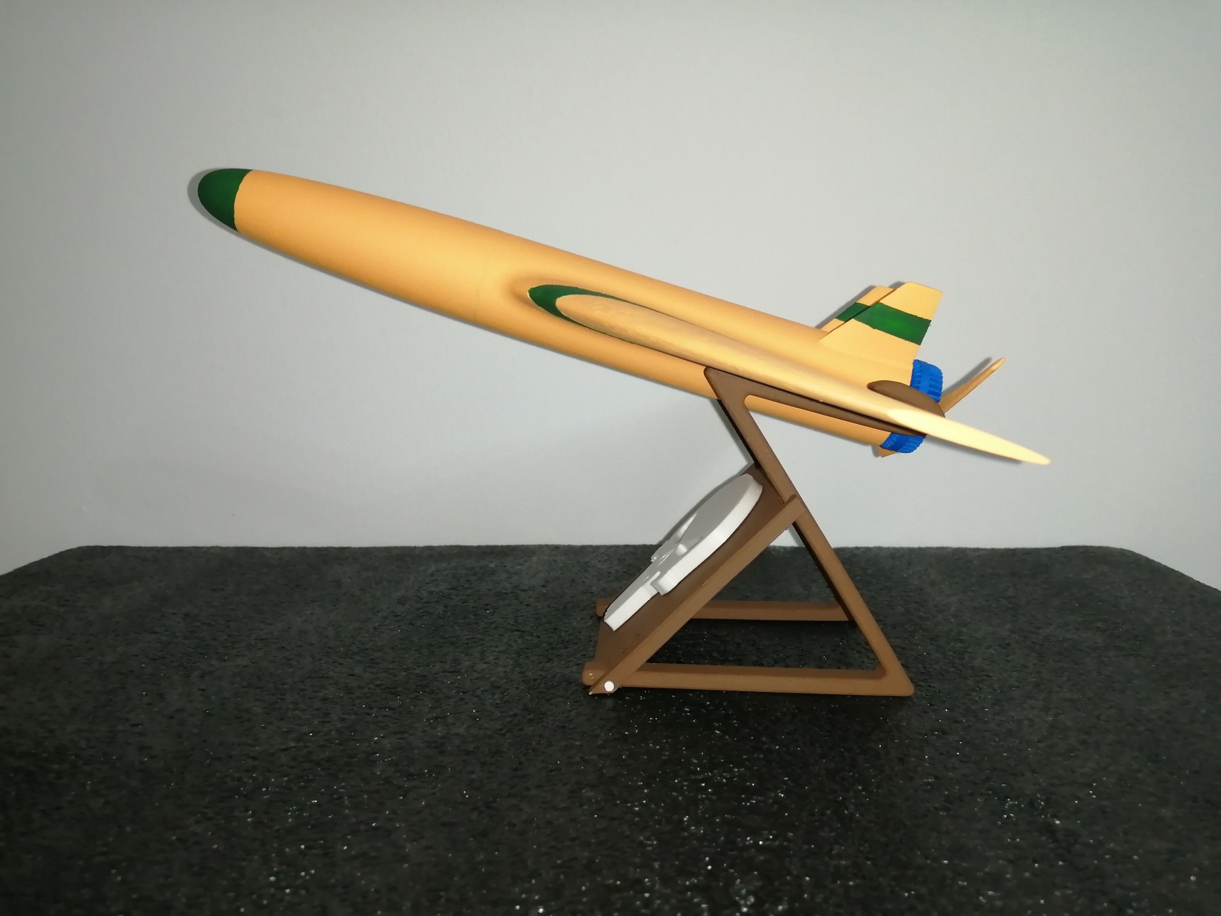 TUSAS TURNA IHA - Flying Home Decor 3D Print Airplane UAV 3D print model_12