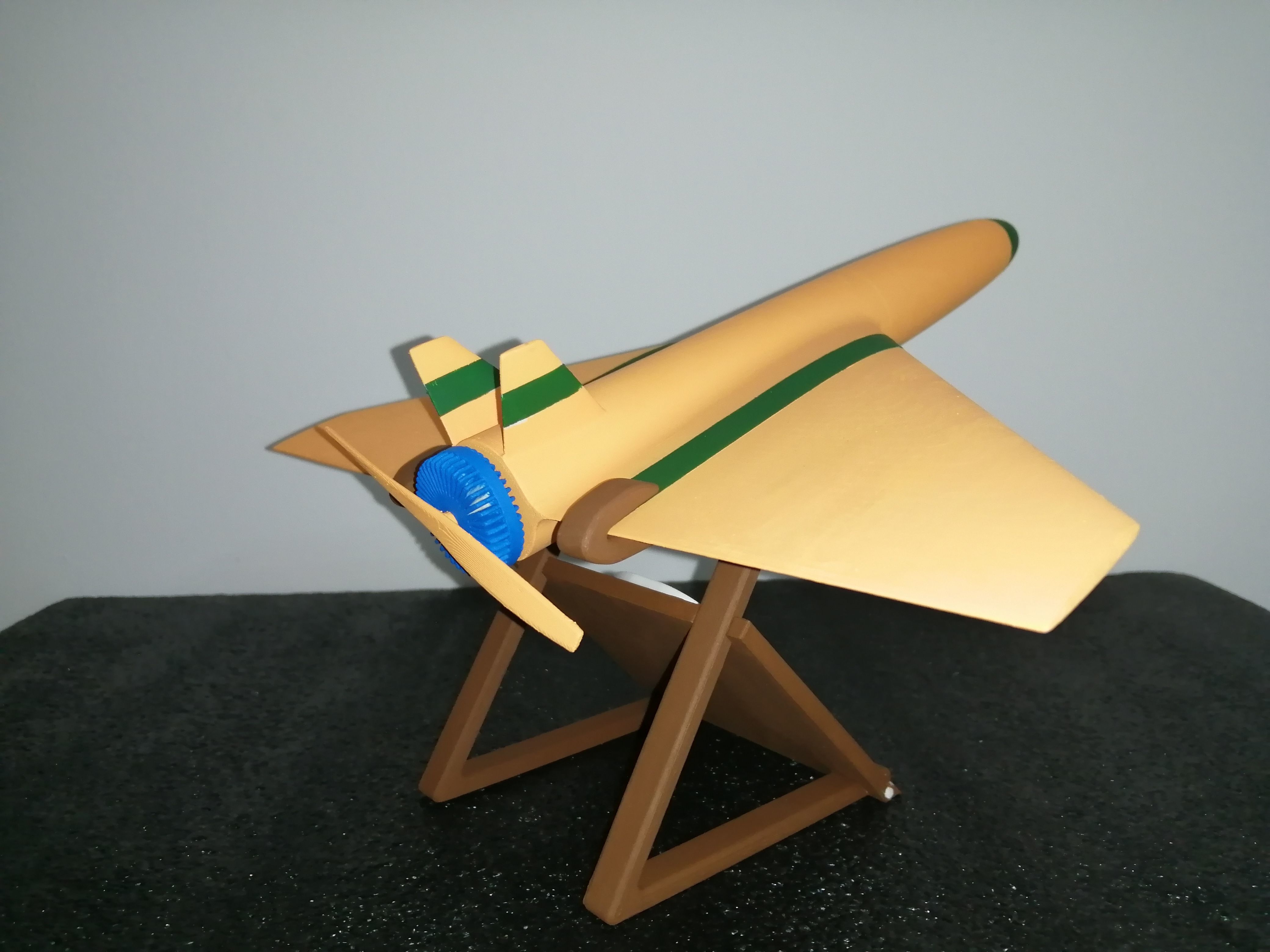 TUSAS TURNA IHA - Flying Home Decor 3D Print Airplane UAV 3D print model_15