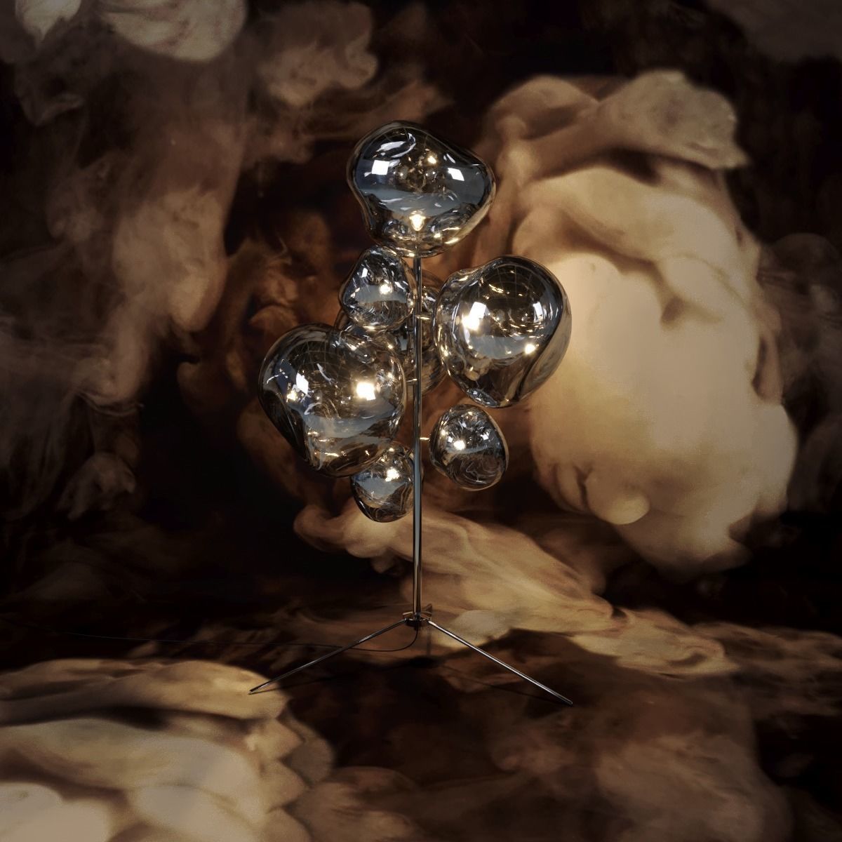 T Dixon MELT STAND Floor Lamp 3D model 3D model_1