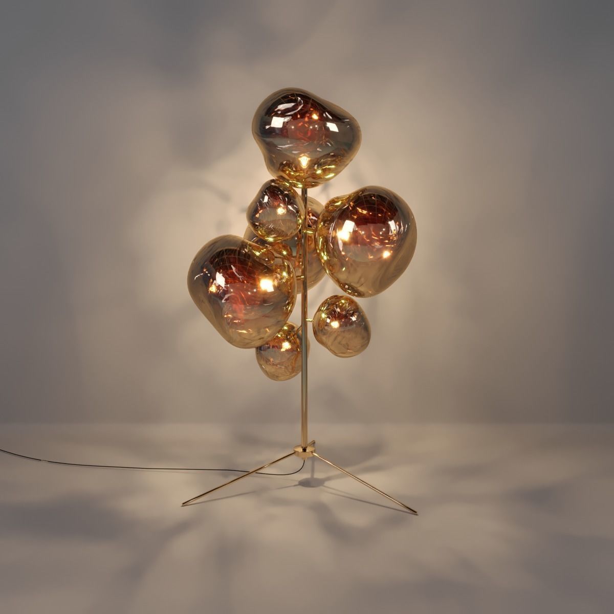 T Dixon MELT STAND Floor Lamp 3D model 3D model_6