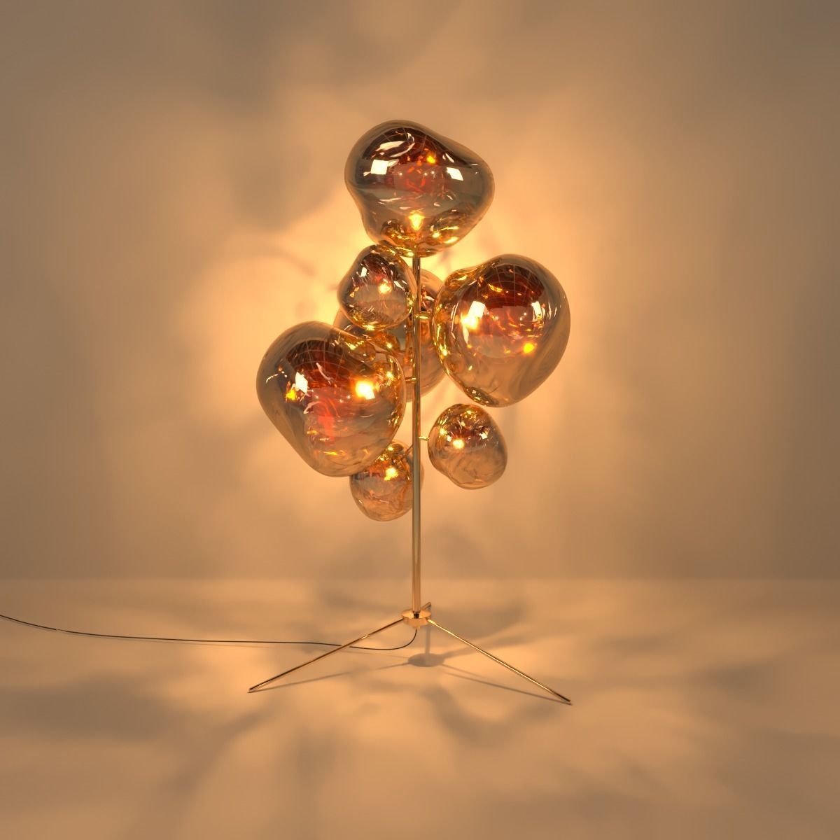 T Dixon MELT STAND Floor Lamp 3D model 3D model_8