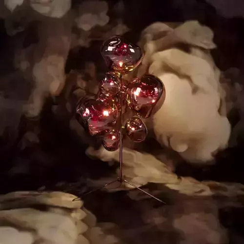 T Dixon MELT STAND Floor Lamp 3D model 3D model T Dixon MELT STAND Floor Lamp 3D model 3D model