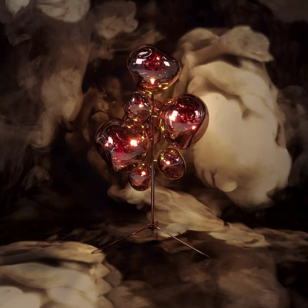 T Dixon MELT STAND Floor Lamp 3D model 3D model_0