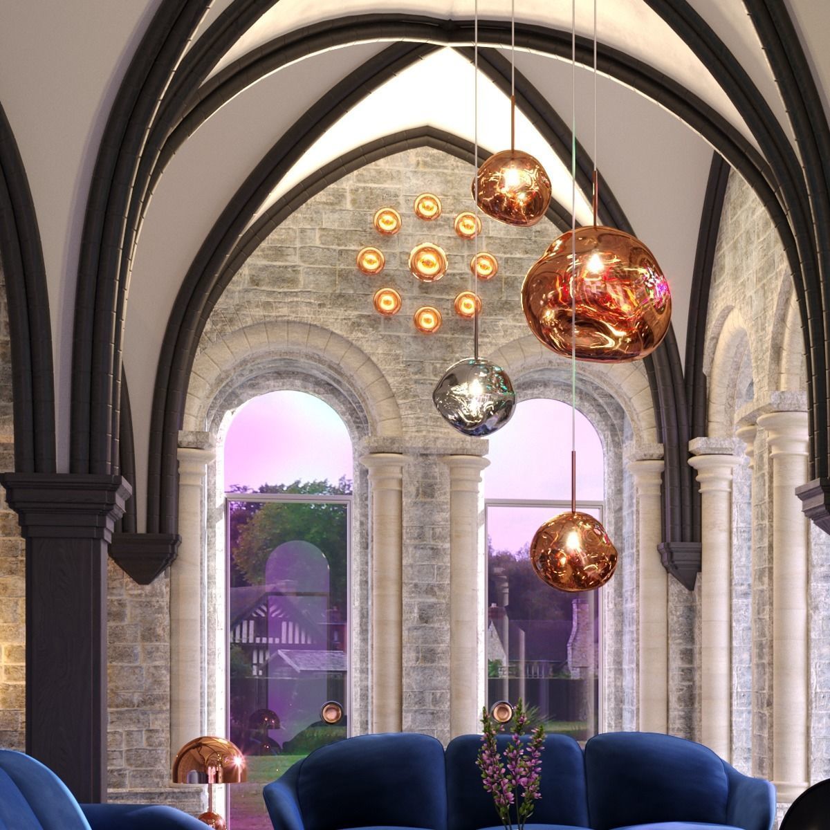 Tom Dixon Melt Light Collection 3D model 3D model_6