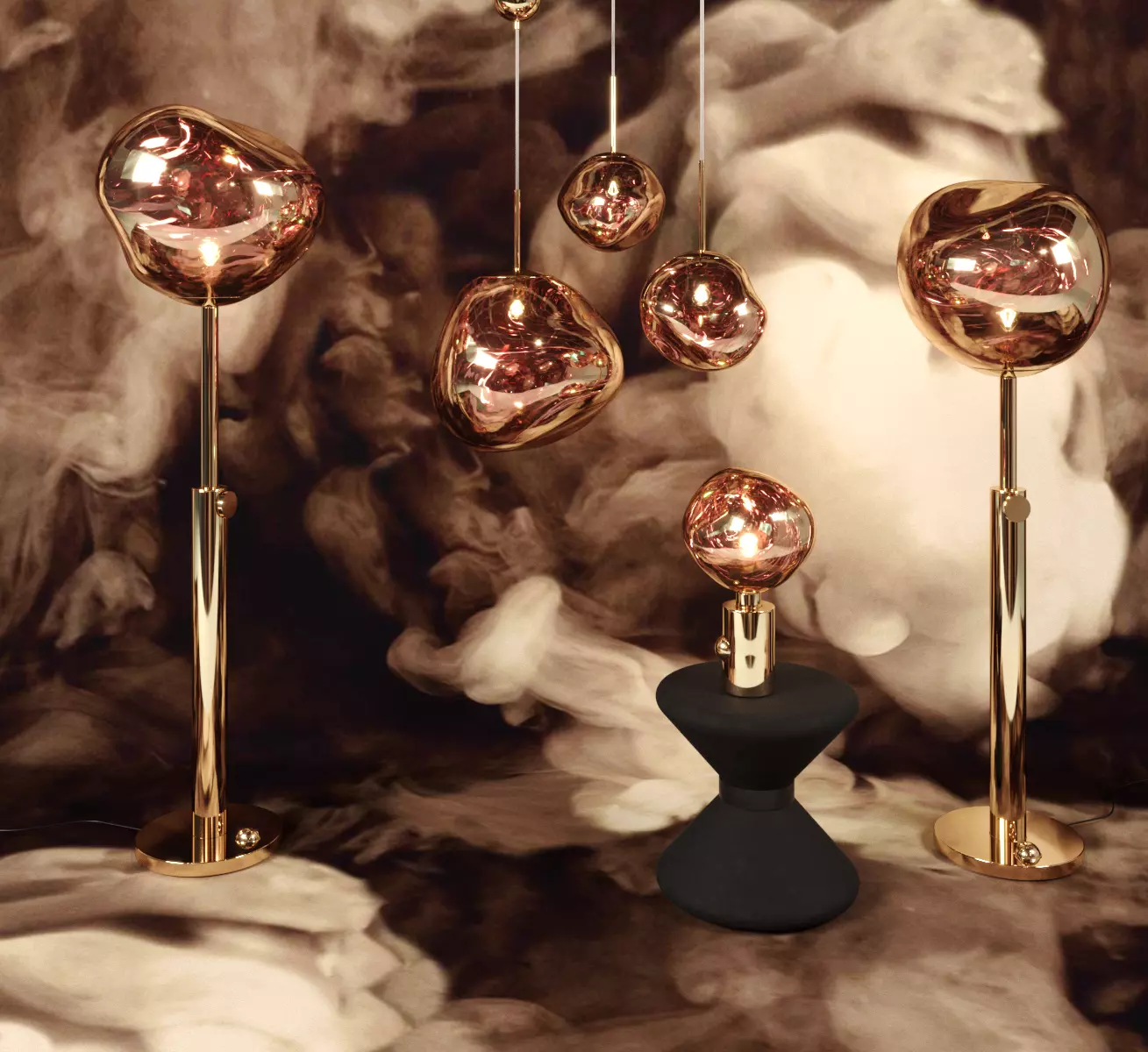 Tom Dixon Melt Light Collection 3D model 3D model_0