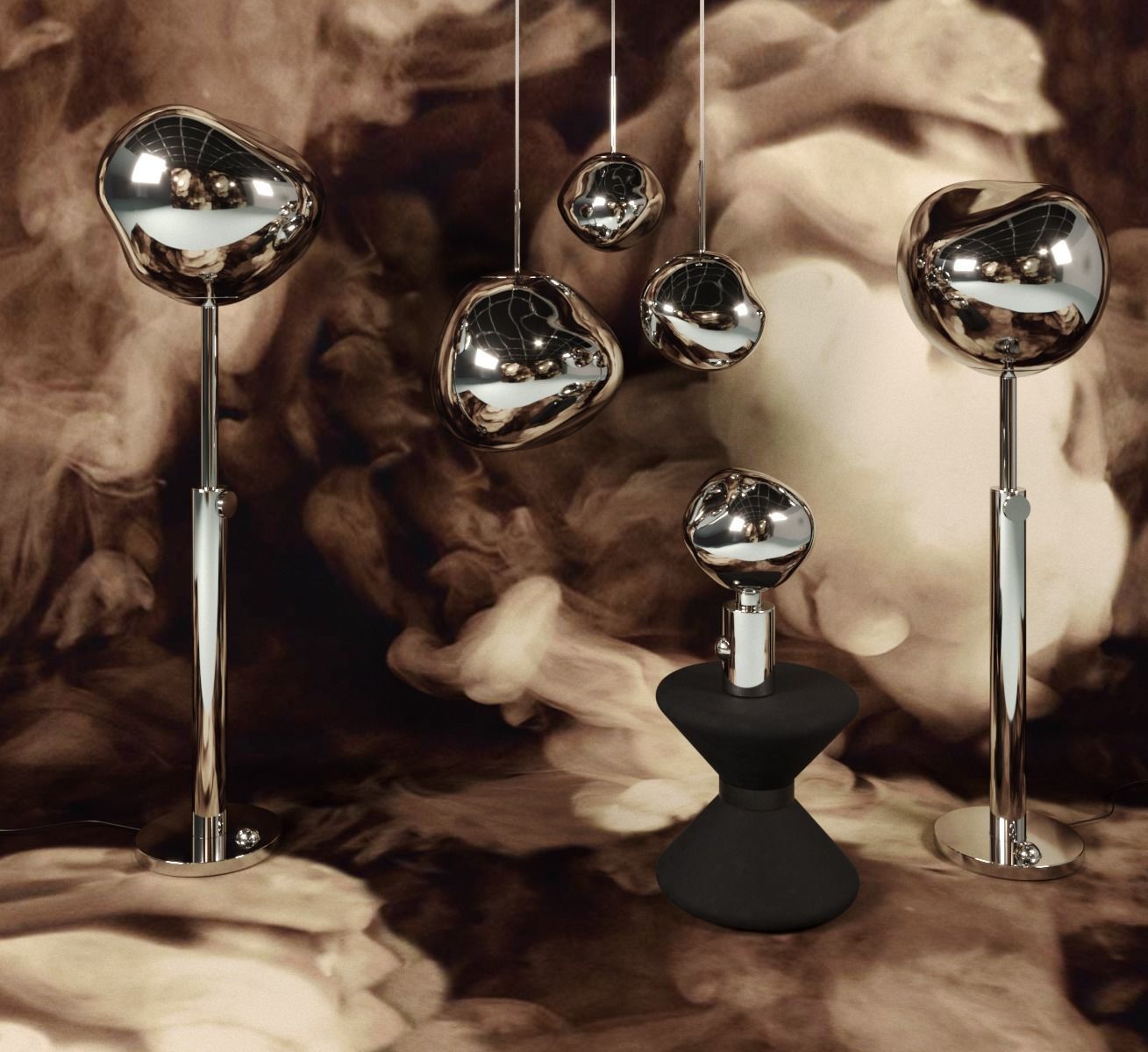 Tom Dixon Melt Light Collection 3D model 3D model_3