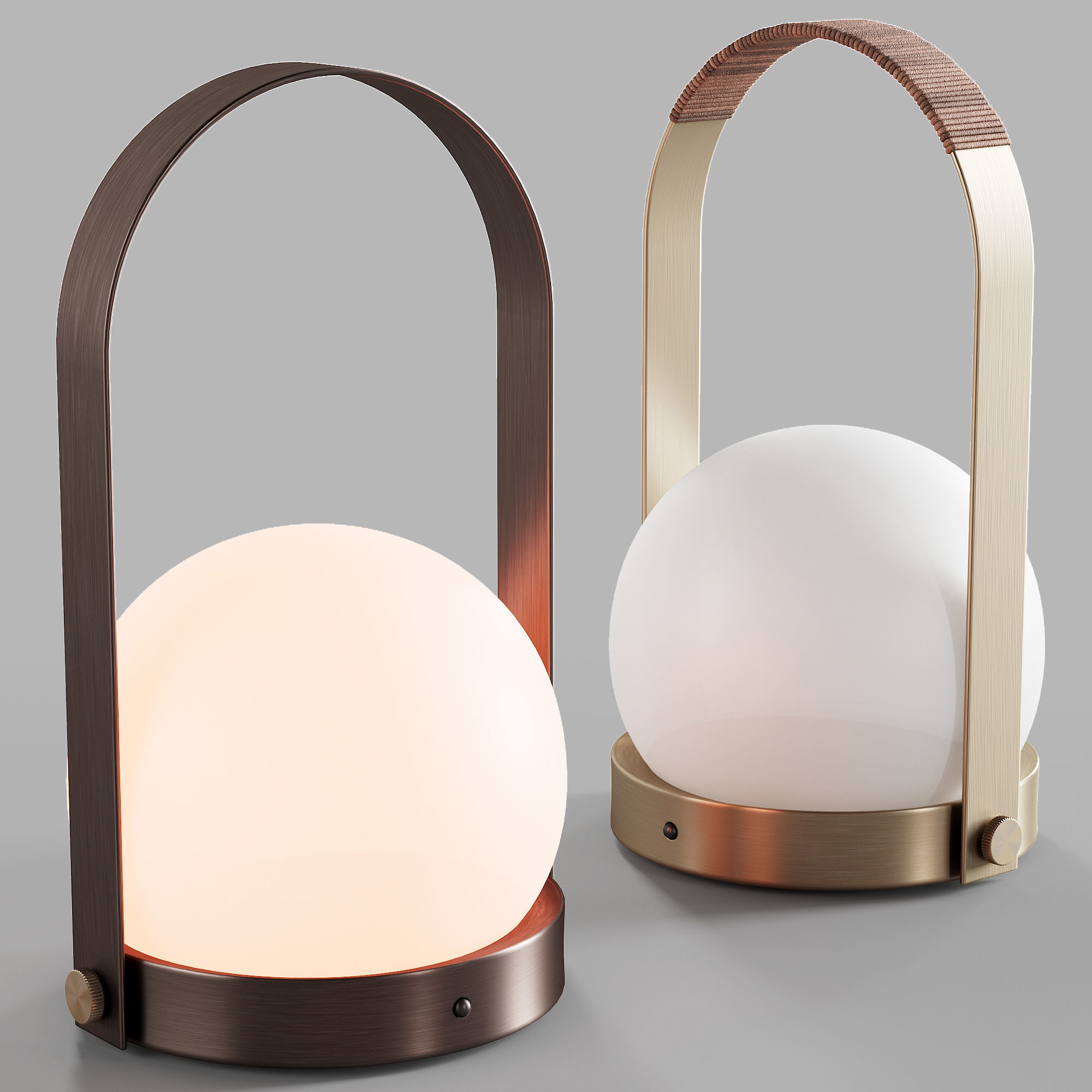 083 MENU Carrie LED Lamp LEATHER 00 3D model_9