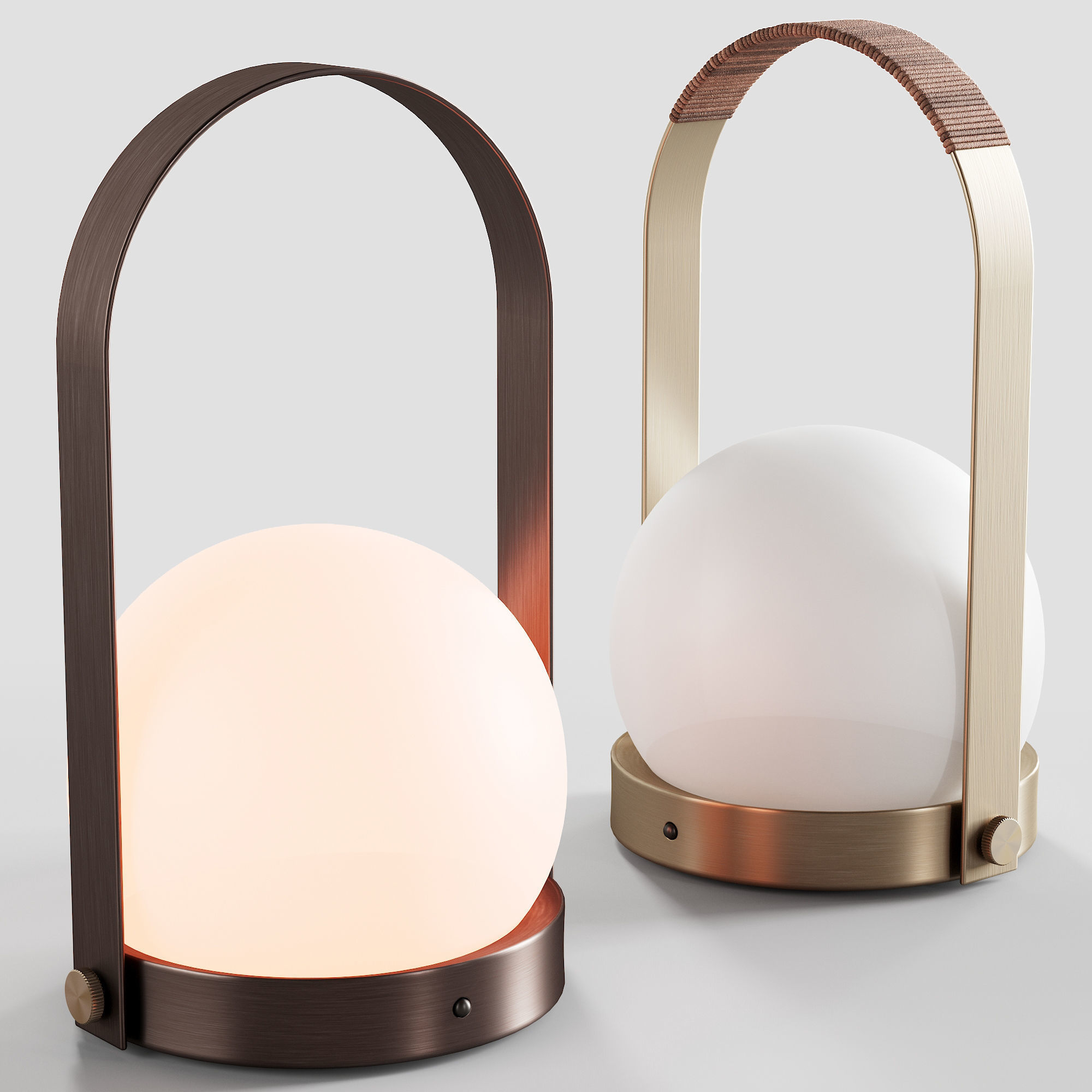 083 MENU Carrie LED Lamp LEATHER 00 3D model_7