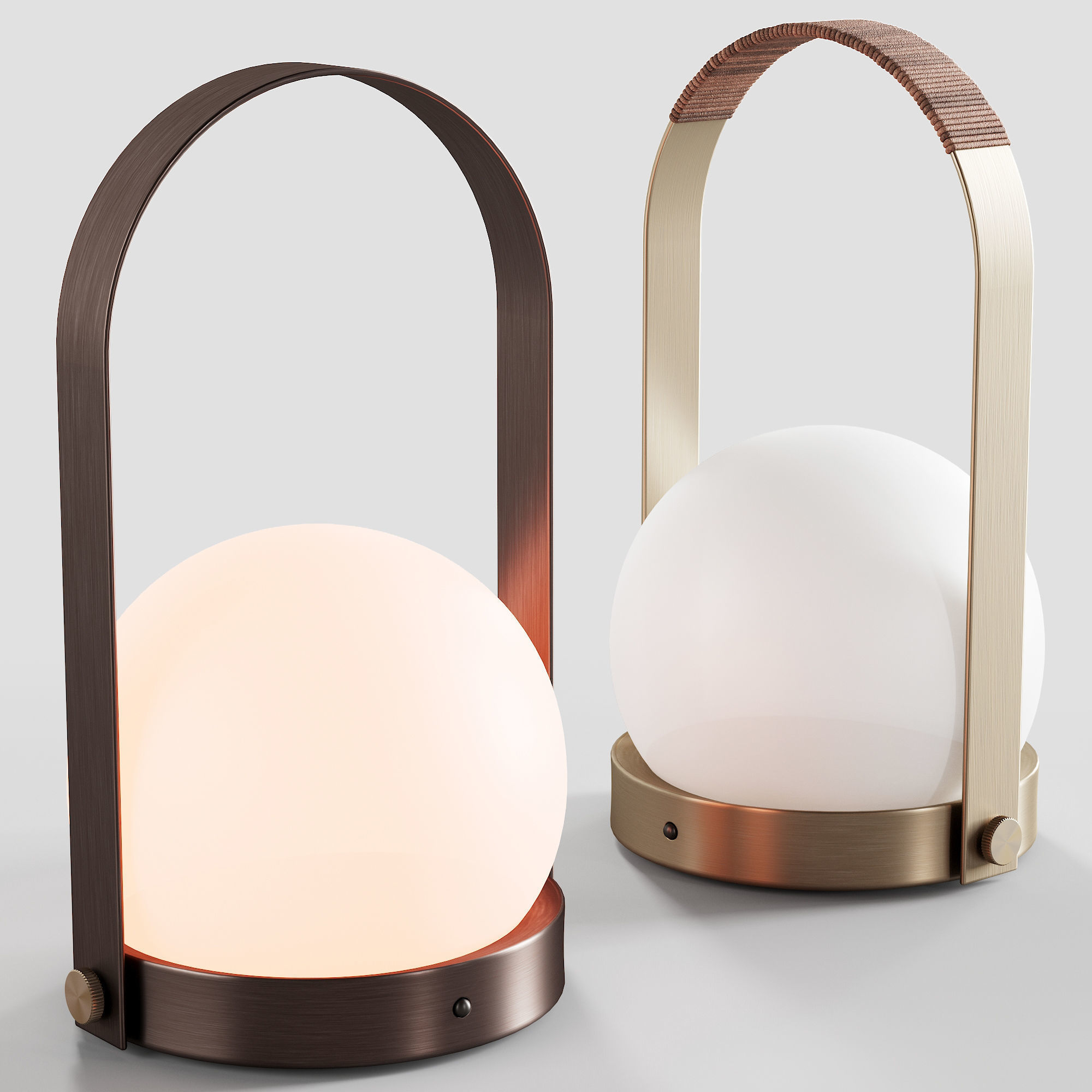 083 MENU Carrie LED Lamp LEATHER 00 3D model_8
