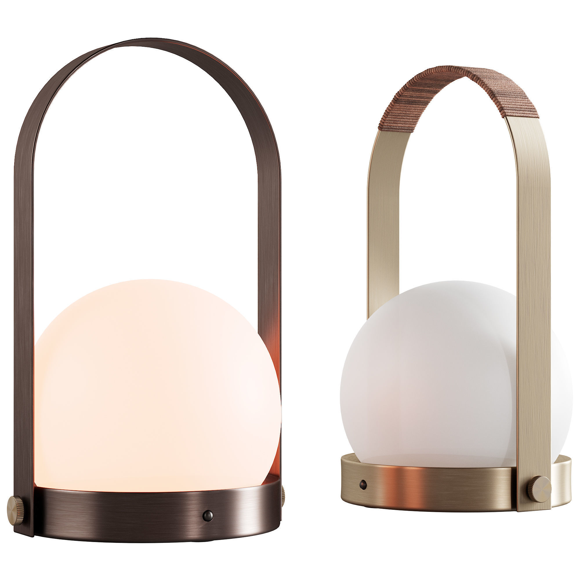 083 MENU Carrie LED Lamp LEATHER 00 3D model_2