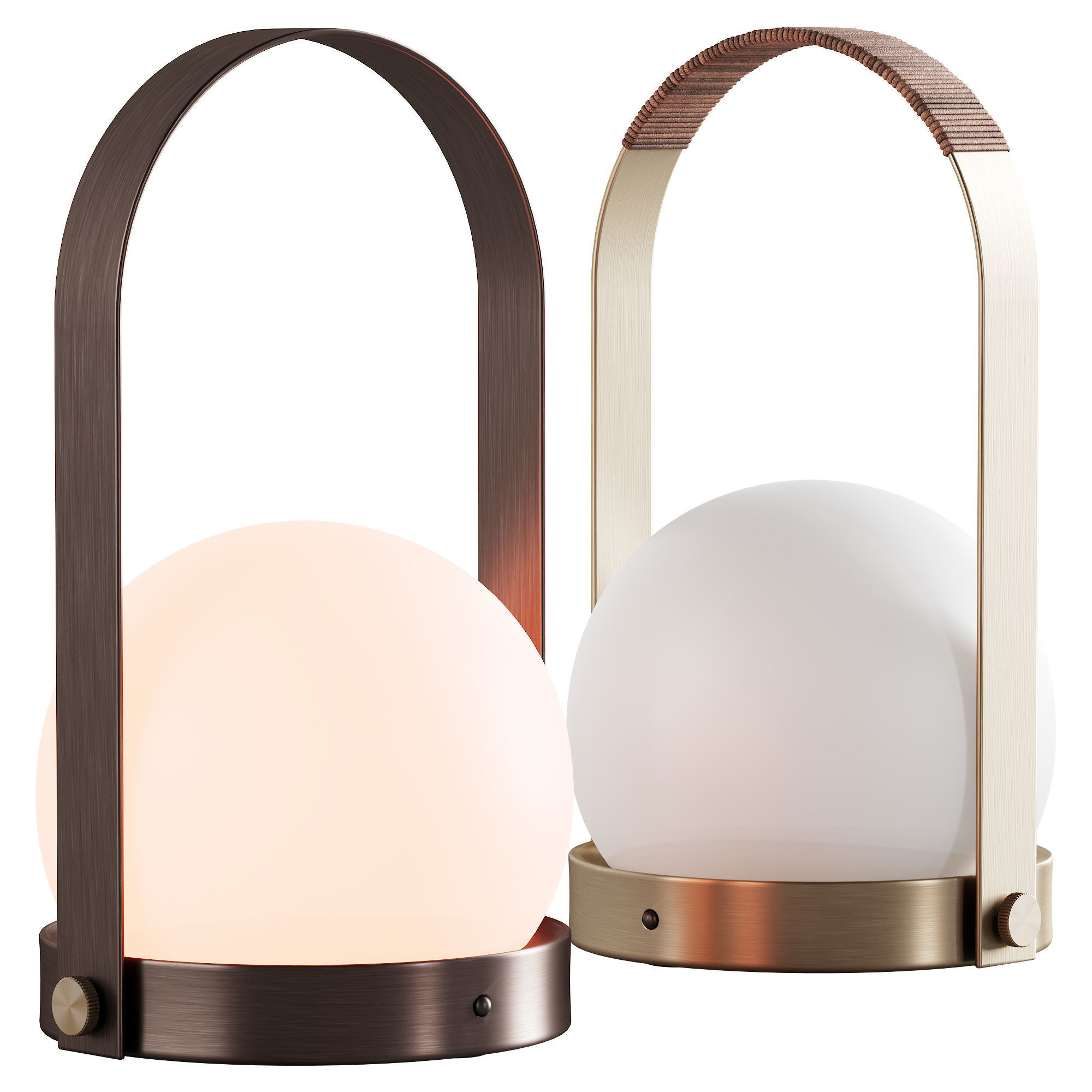 083 MENU Carrie LED Lamp LEATHER 00 3D model_3