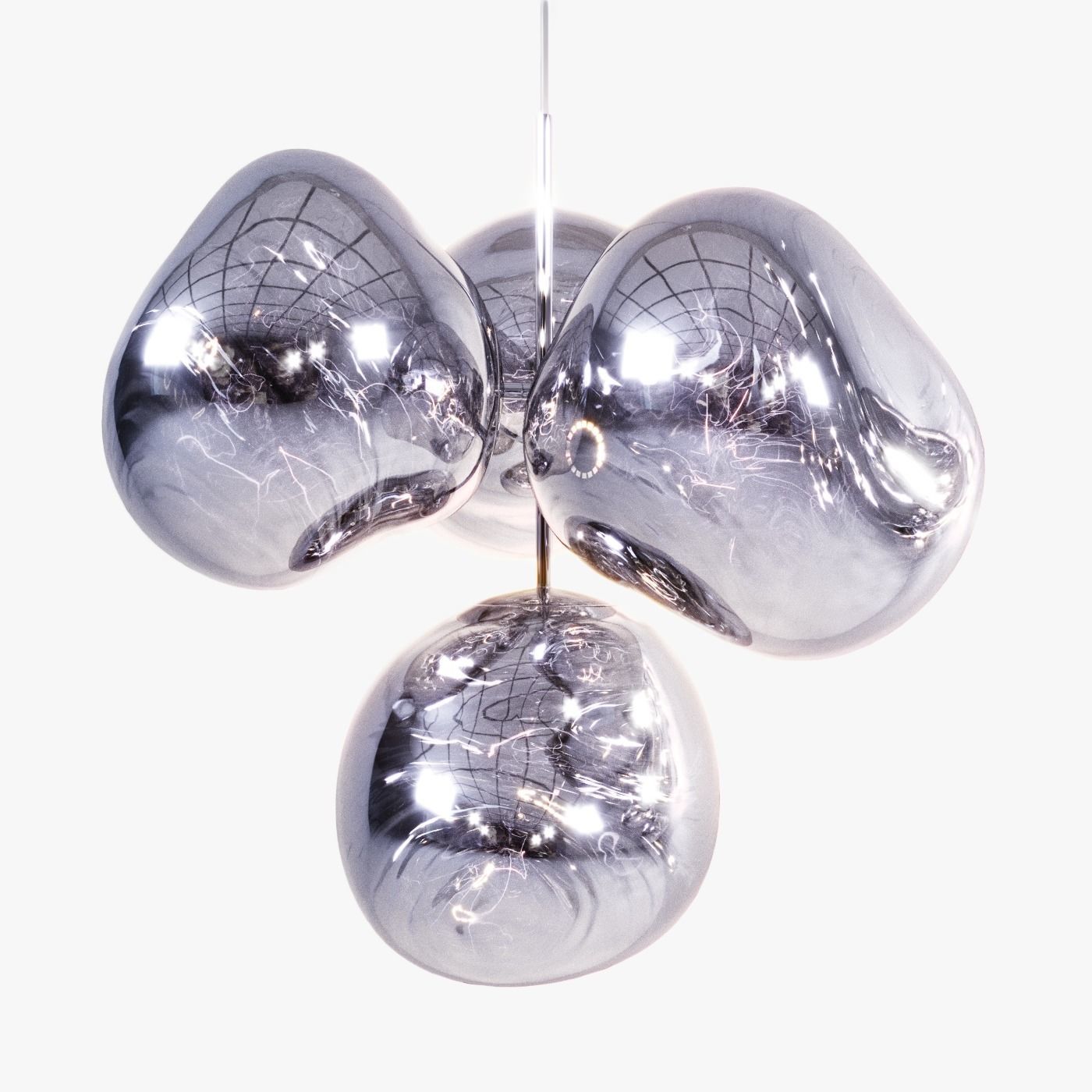  MELT LED CHANDELIER SMALL by Tom Dixon 3D model_6
