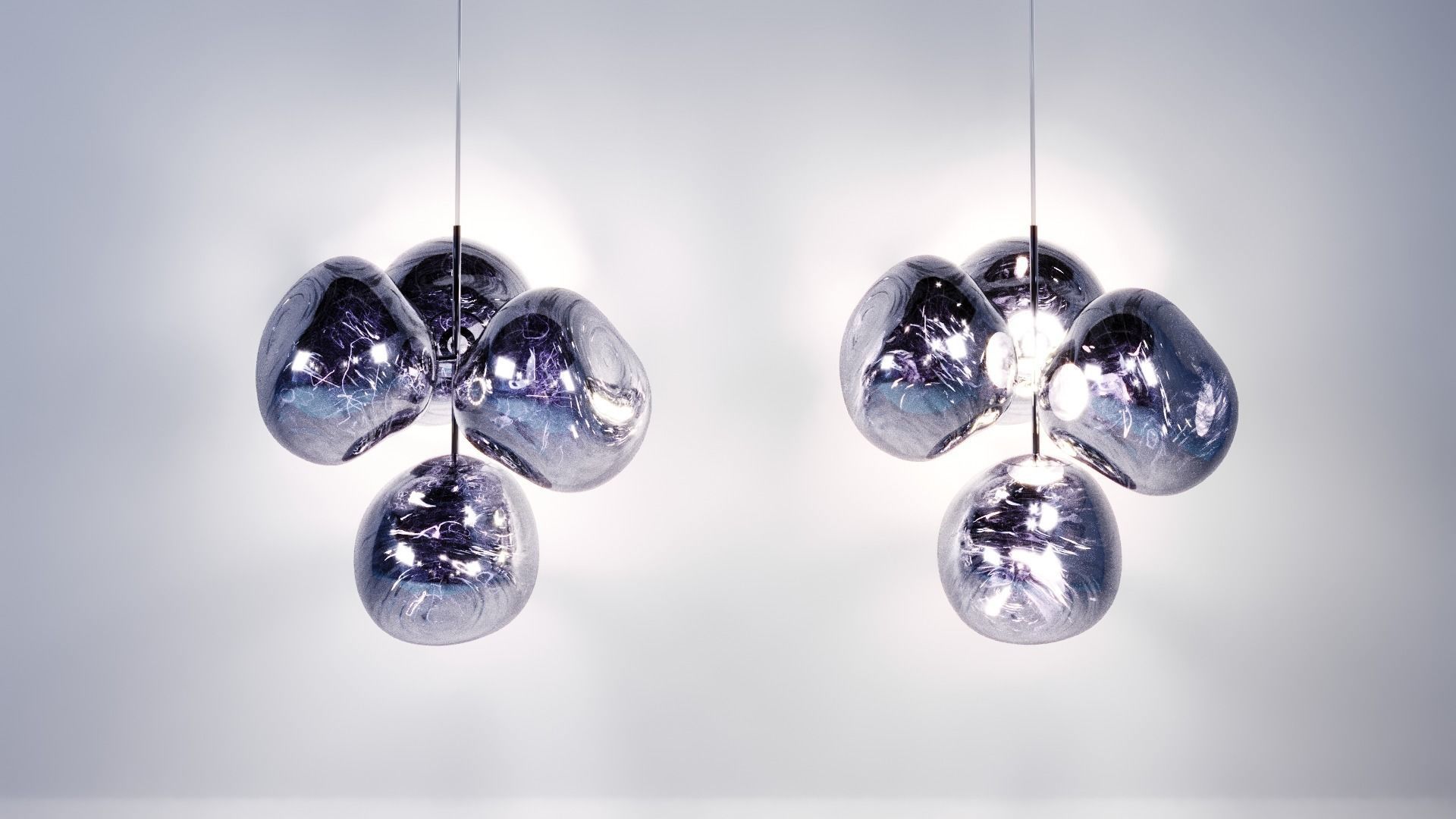  MELT LED CHANDELIER SMALL by Tom Dixon 3D model_10