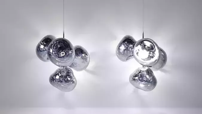  MELT LED CHANDELIER SMALL by Tom Dixon