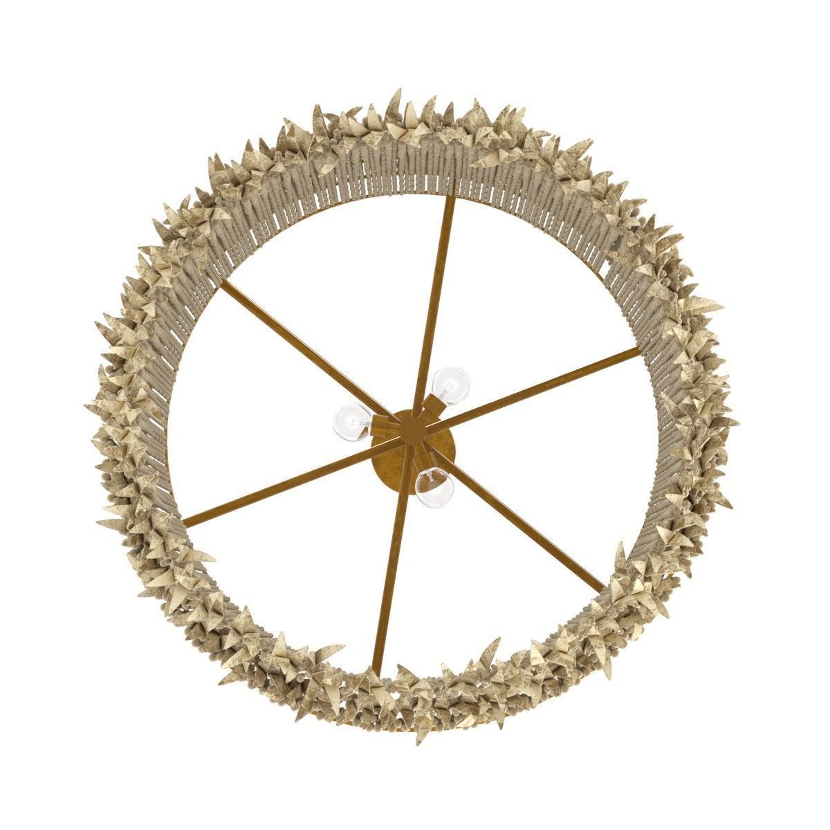 Arteriors baja chandelier 3D model_4