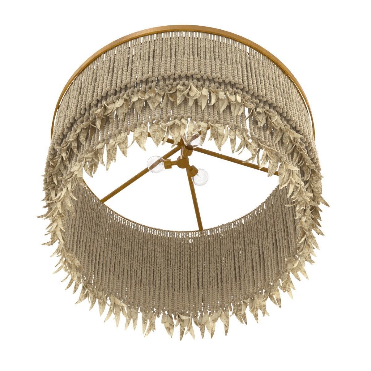 Arteriors baja chandelier 3D model_1