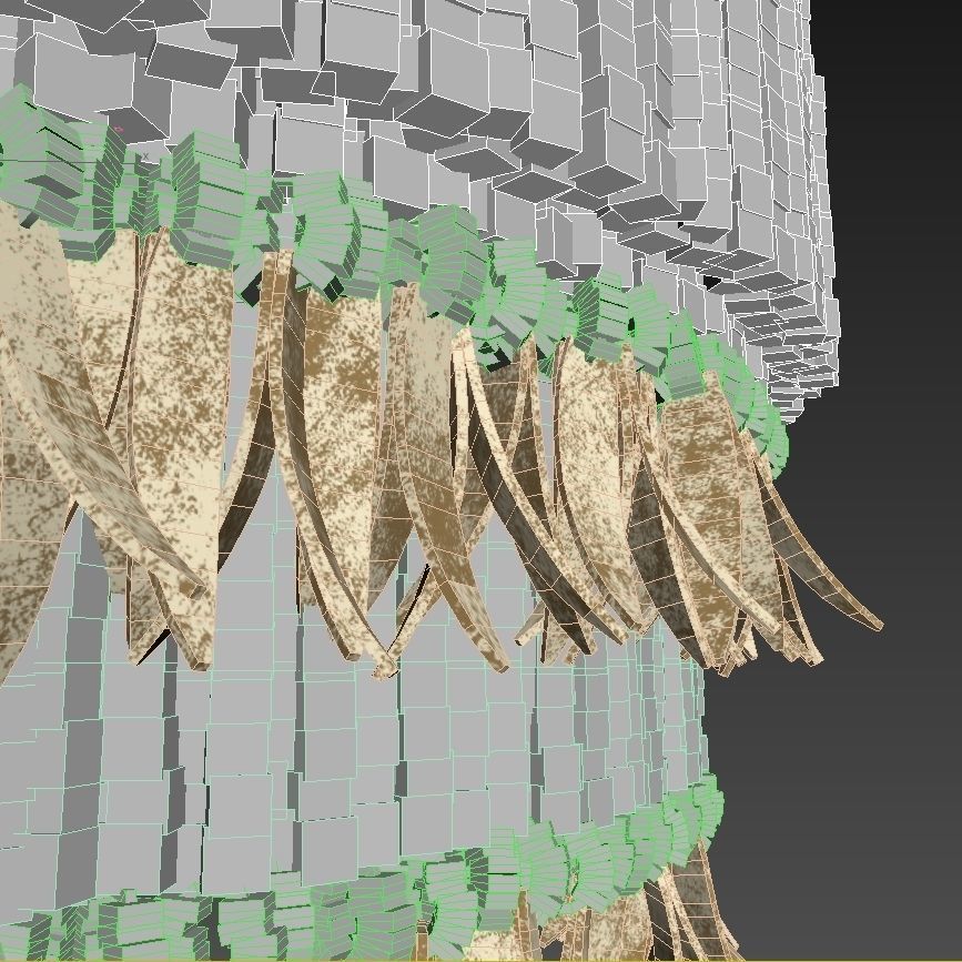 Arteriors baja chandelier 3D model_5