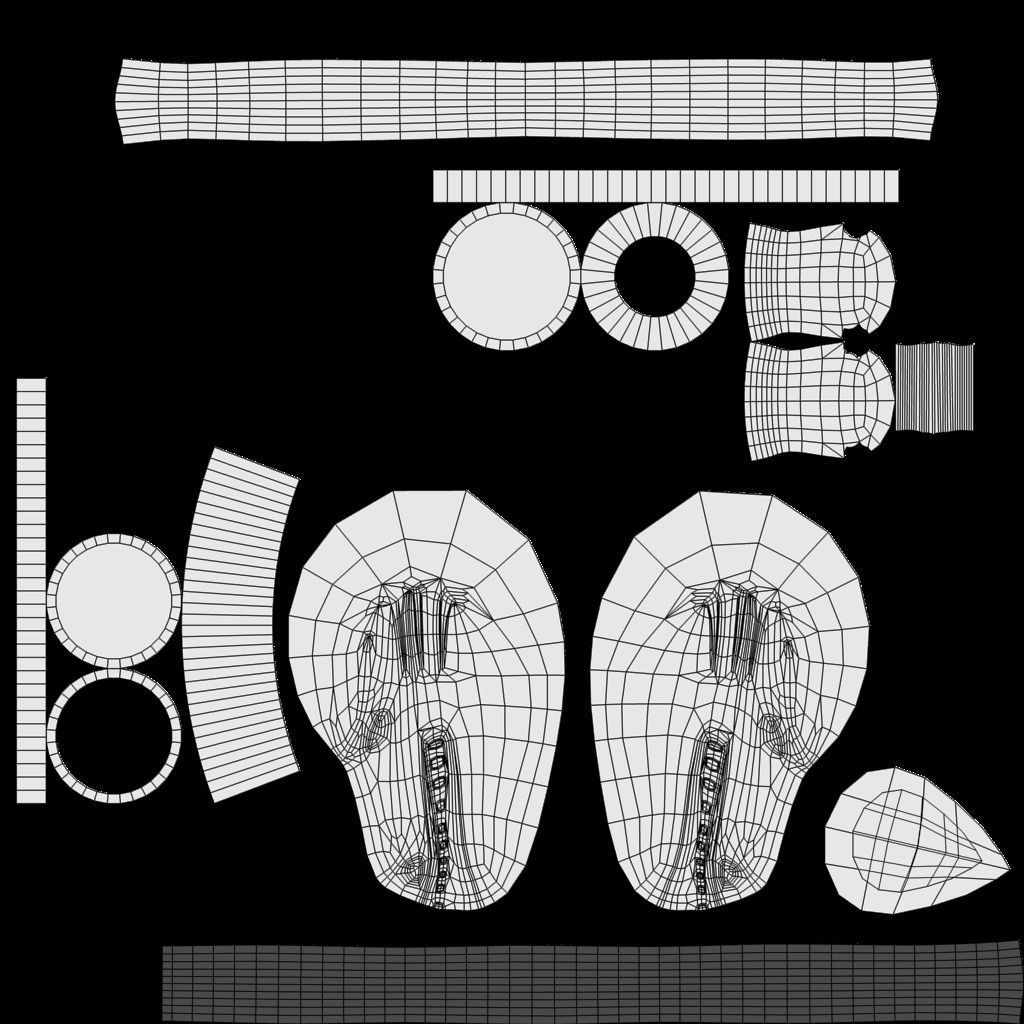 Dragon bracelet 3D model_6