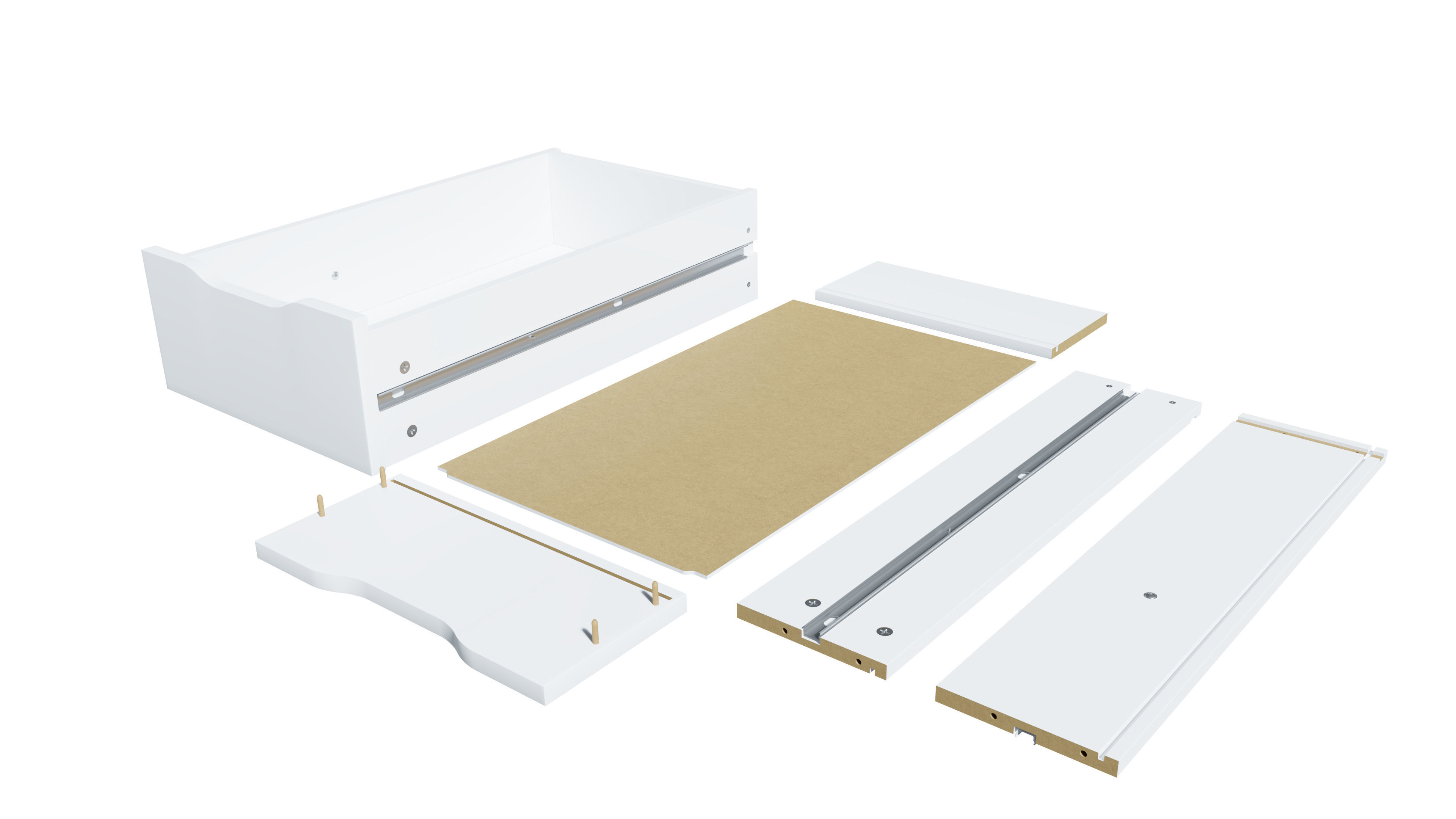 IKEA ALEX Drawer 3D model_3