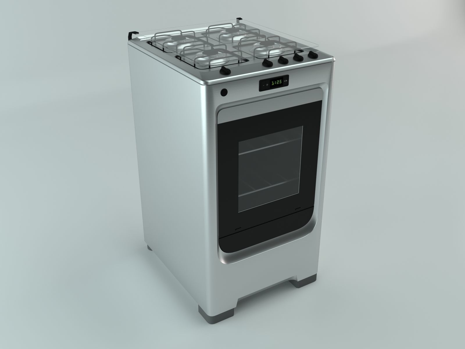 Stove 3D Model from 3DS Max 2022 3D model_1