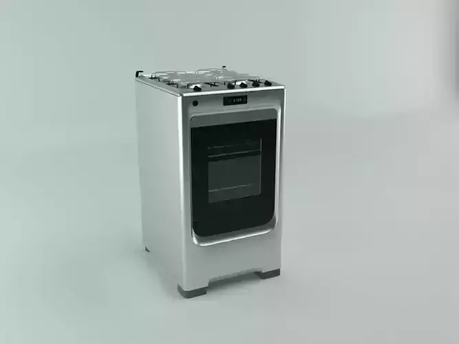 Stove 3D Model from 3DS Max 2022