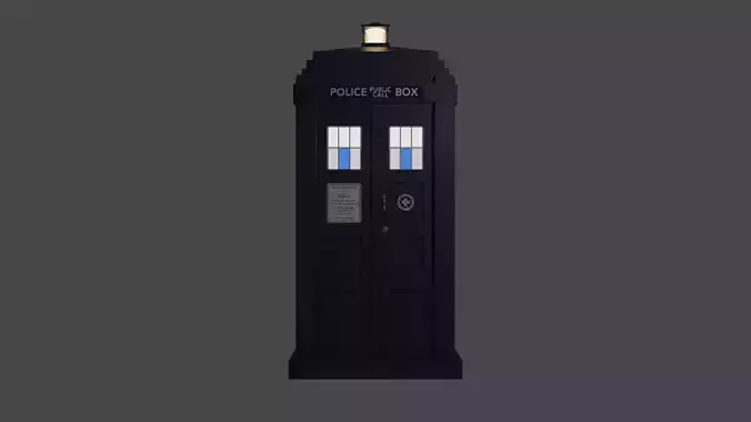 Tardis Exteriors 3D model