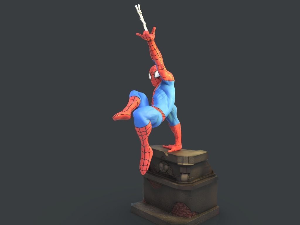 Spiderman  3D print model_2