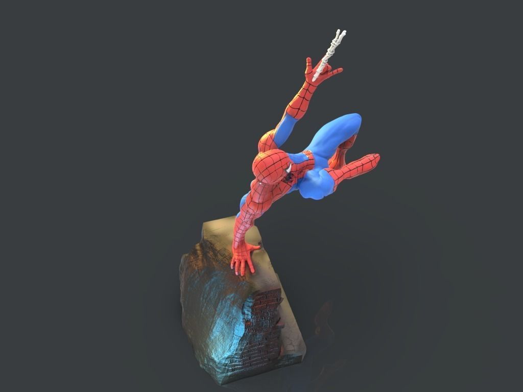 Spiderman  3D print model_4