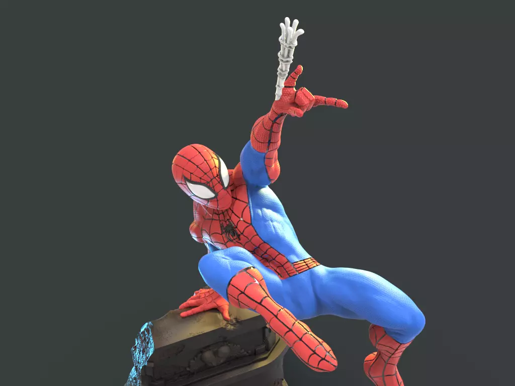 Spiderman  3D print model_0