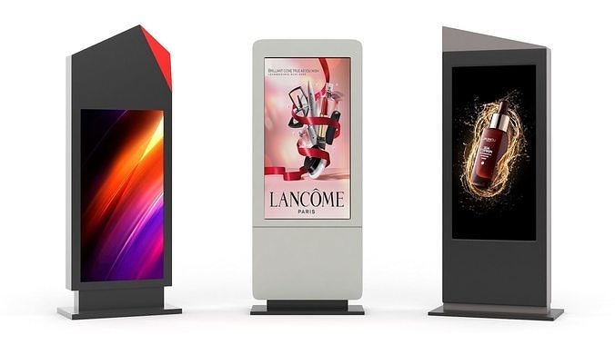 Information Kiosks 3D model