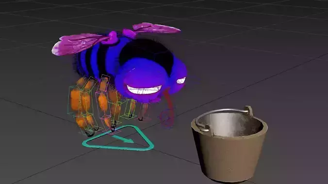 Strange bee