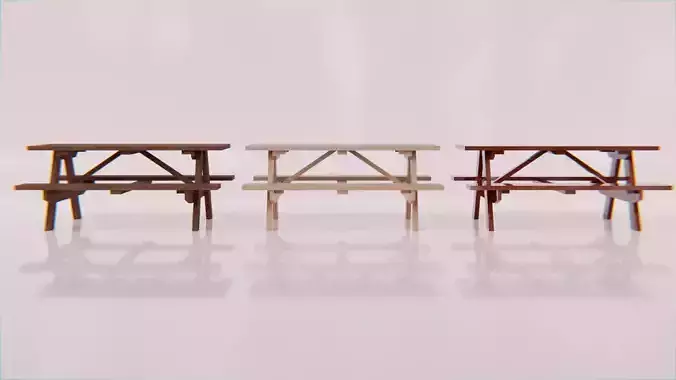 Picnic Table 3 colors