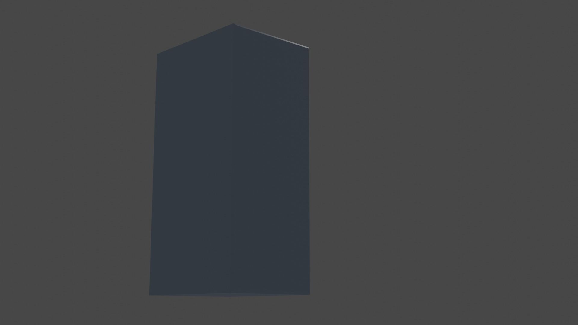 kitchen in low-poly style PBR low-poly game ready Low-poly 3D model_6