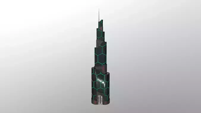Cyberpunk City - Building 46
