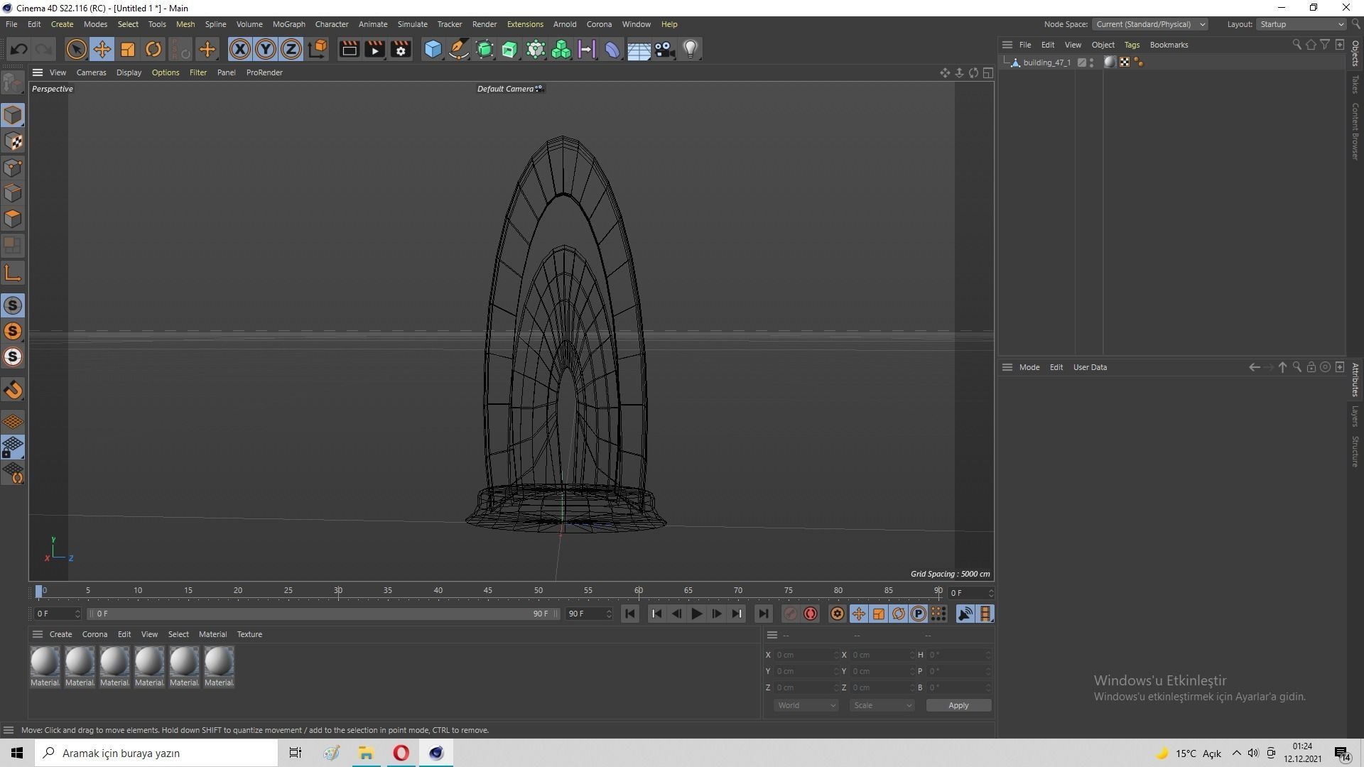 Cyberpunk City - Building 47 Low-poly 3D model_31