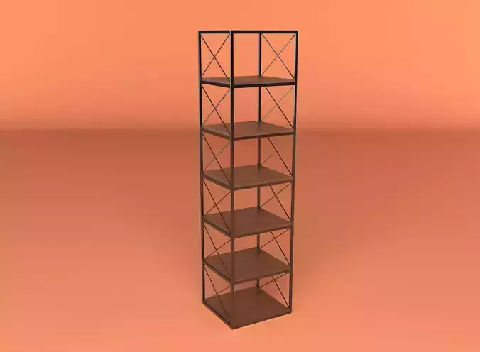 Industrial Style Bookshelf