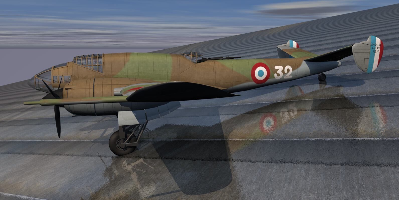 Liore et Olivier LeO-451 3D model_2