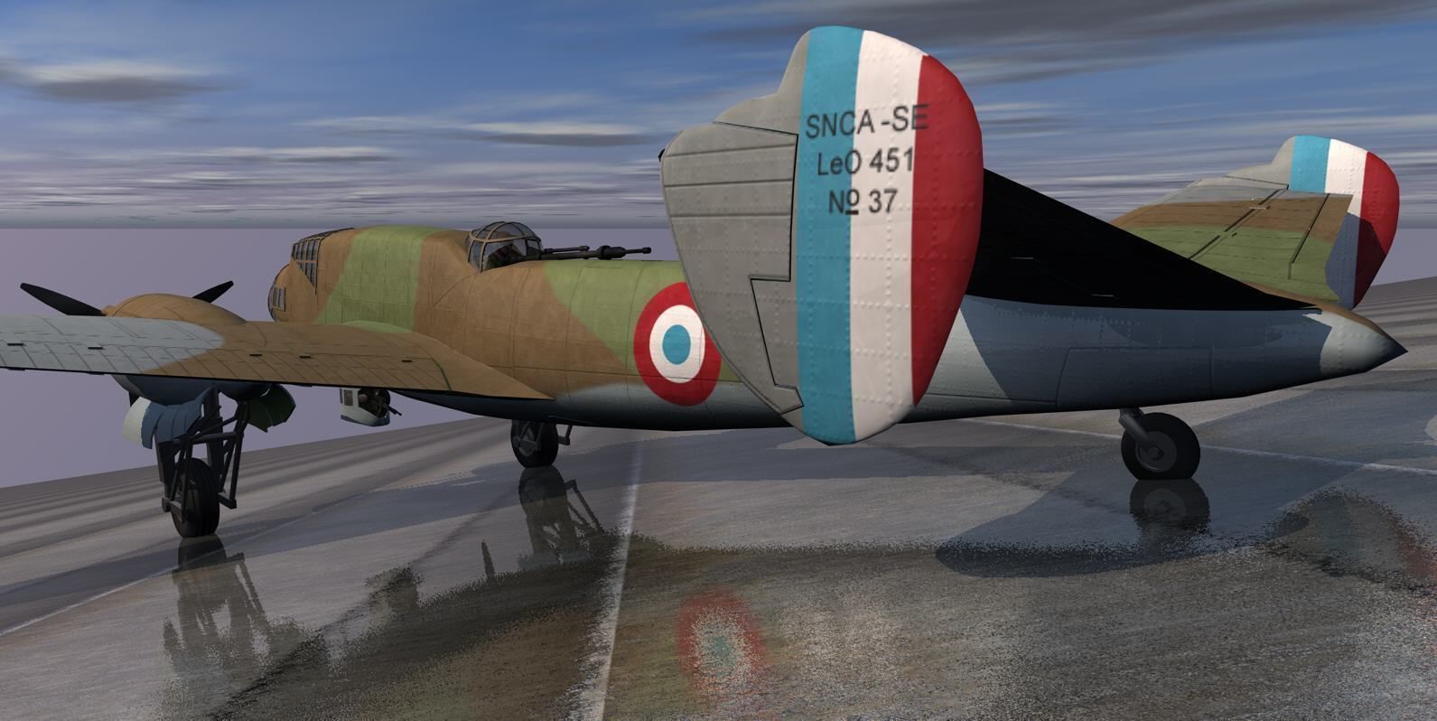 Liore et Olivier LeO-451 3D model_6